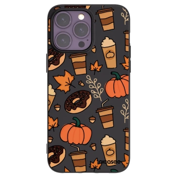 Picasee crna silikonska maskica za Apple iPhone 14 Pro Max - Fallovers