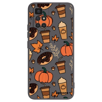 Picasee crna silikonska maskica za Xiaomi Redmi 10 (2022) - Fallovers