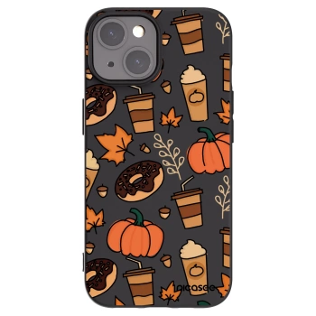 Picasee crna silikonska maskica za Apple iPhone 15 - Fallovers