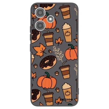 Picasee crna silikonska maskica za Xiaomi Redmi 12 5G - Fallovers