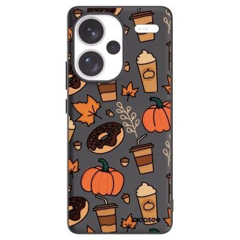 Picasee crna silikonska maskica za Xiaomi Redmi Note 13 Pro+ 5G - Fallovers