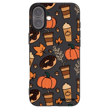 Picasee crna silikonska maskica za Apple iPhone 16 Plus - Fallovers