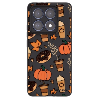 Picasee crna silikonska maskica za Xiaomi 14T Pro - Fallovers