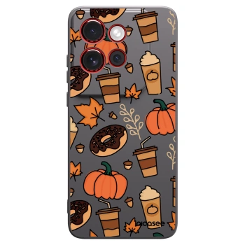 Picasee crna silikonska maskica za Motorola Edge 60 Neo 5G - Fallovers