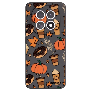 Picasee crna silikonska maskica za Xiaomi Redmi Note 15 5G - Fallovers