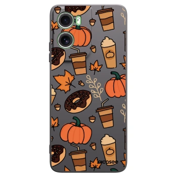 Picasee crna silikonska maskica za Motorola Moto G06 - Fallovers
