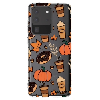 Picasee silikonska prozirna maskica za Samsung Galaxy S20 Ultra 5G G988F - Fallovers