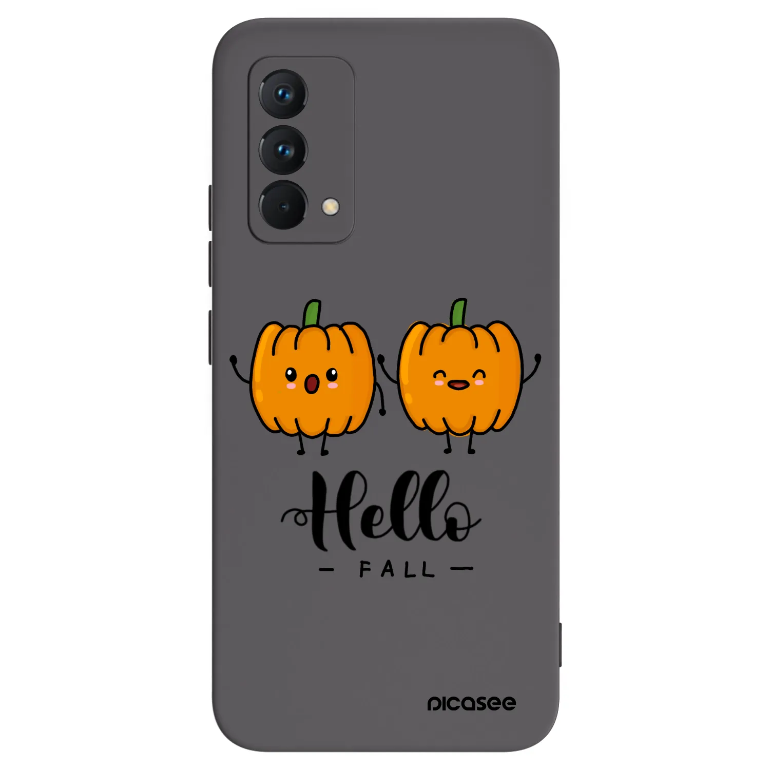 Picasee crna silikonska maskica za Realme GT Master Edition 5G - Hallo Fall