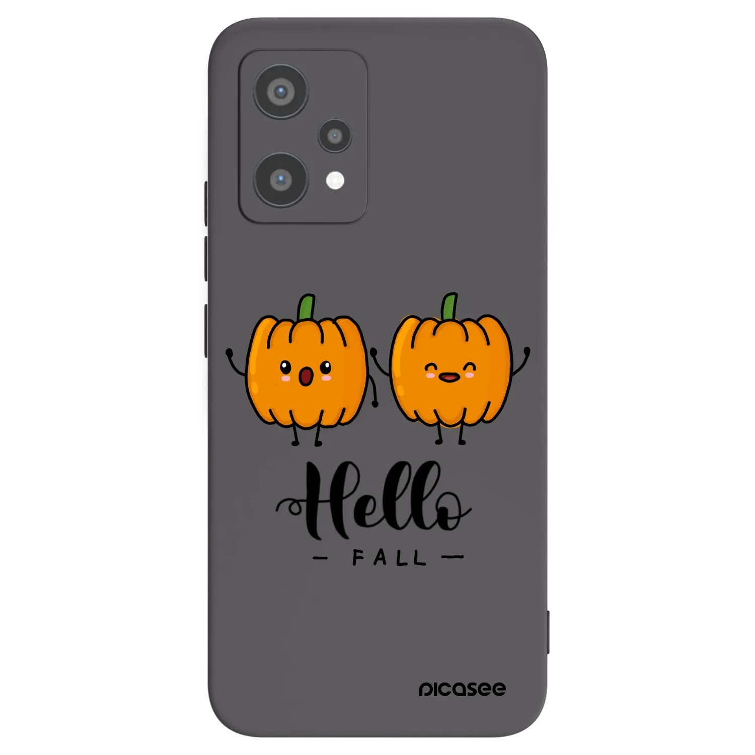 Picasee crna silikonska maskica za Realme 9 Pro 5G - Hallo Fall