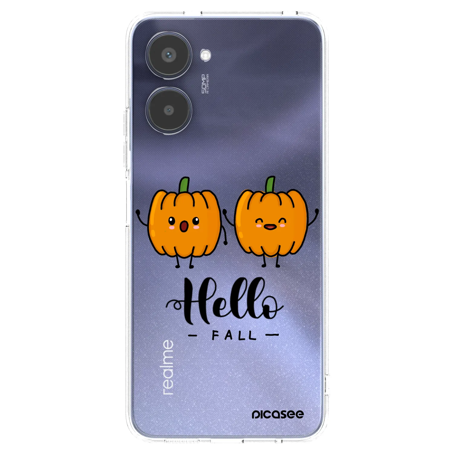 Picasee silikonska prozirna maskica za Realme 10 4G - Hallo Fall