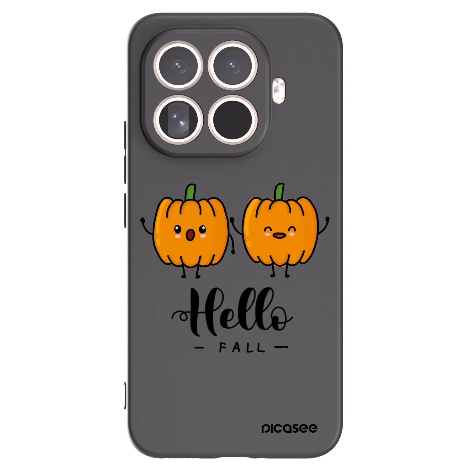 Picasee crna silikonska maskica za Xiaomi 15T Pro - Hallo Fall