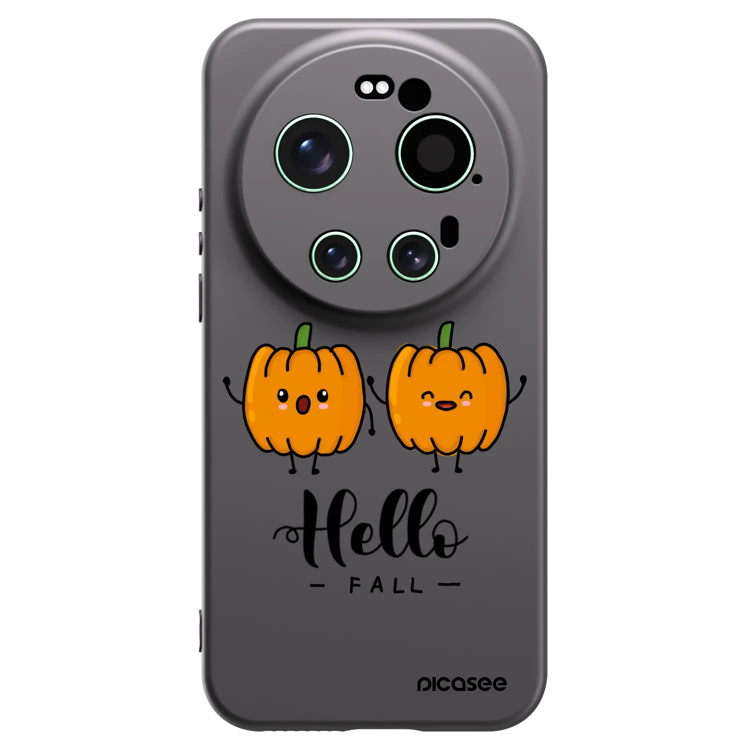 Picasee crna silikonska maskica za Xiaomi 17 Ultra - Hallo Fall