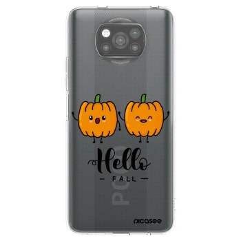 Picasee crna silikonska maskica za Xiaomi Poco X3 - Hallo Fall