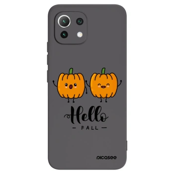 Picasee crna silikonska maskica za Xiaomi 11 Lite 5G NE - Hallo Fall
