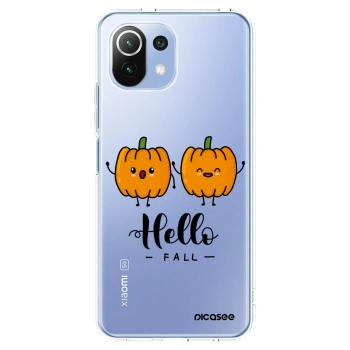Picasee silikonska prozirna maskica za Xiaomi 11 Lite 5G NE - Hallo Fall