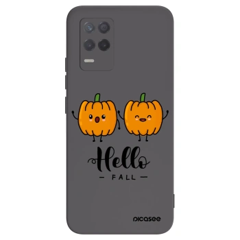 Picasee crna silikonska maskica za Realme 8 5G - Hallo Fall