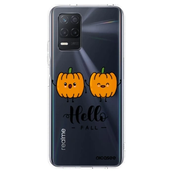 Picasee silikonska prozirna maskica za Realme 8 5G - Hallo Fall