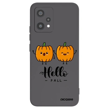 Picasee crna silikonska maskica za Realme 9 Pro 5G - Hallo Fall