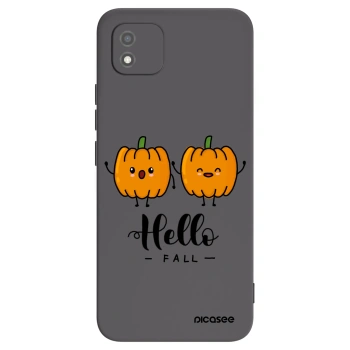 Picasee crna silikonska maskica za Realme C11 (2021) - Hallo Fall