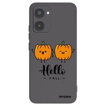 Picasee crna silikonska maskica za Realme 10 4G - Hallo Fall