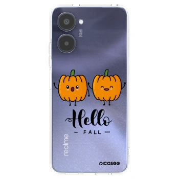 Picasee silikonska prozirna maskica za Realme 10 4G - Hallo Fall