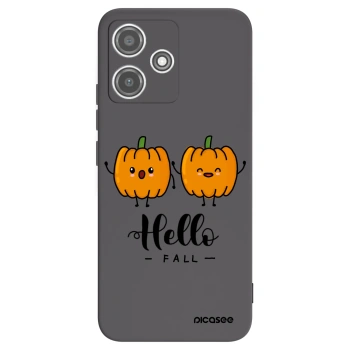Picasee crna silikonska maskica za Xiaomi Redmi 12 5G - Hallo Fall