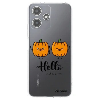 Picasee silikonska prozirna maskica za Xiaomi Redmi 12 5G - Hallo Fall