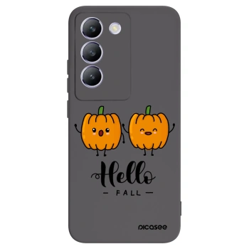 Picasee crna silikonska maskica za Vivo V40 SE 5G - Hallo Fall