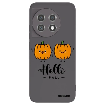 Picasee crna silikonska maskica za OnePlus 11 5G - Hallo Fall