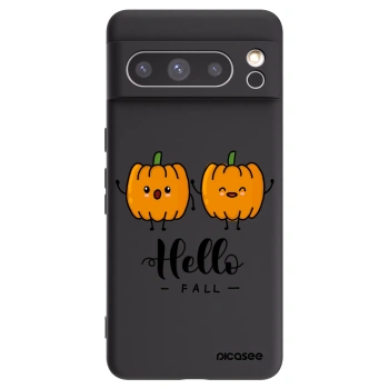 Picasee crna silikonska maskica za Google Pixel 8 Pro - Hallo Fall