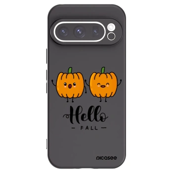 Picasee crna silikonska maskica za Google Pixel 9 Pro - Hallo Fall