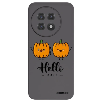 Picasee crna silikonska maskica za OnePlus 13R 5G - Hallo Fall