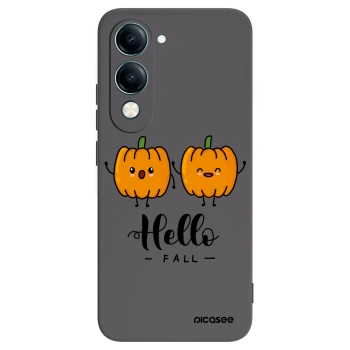 Picasee crna silikonska maskica za Vivo Y29s 5G - Hallo Fall