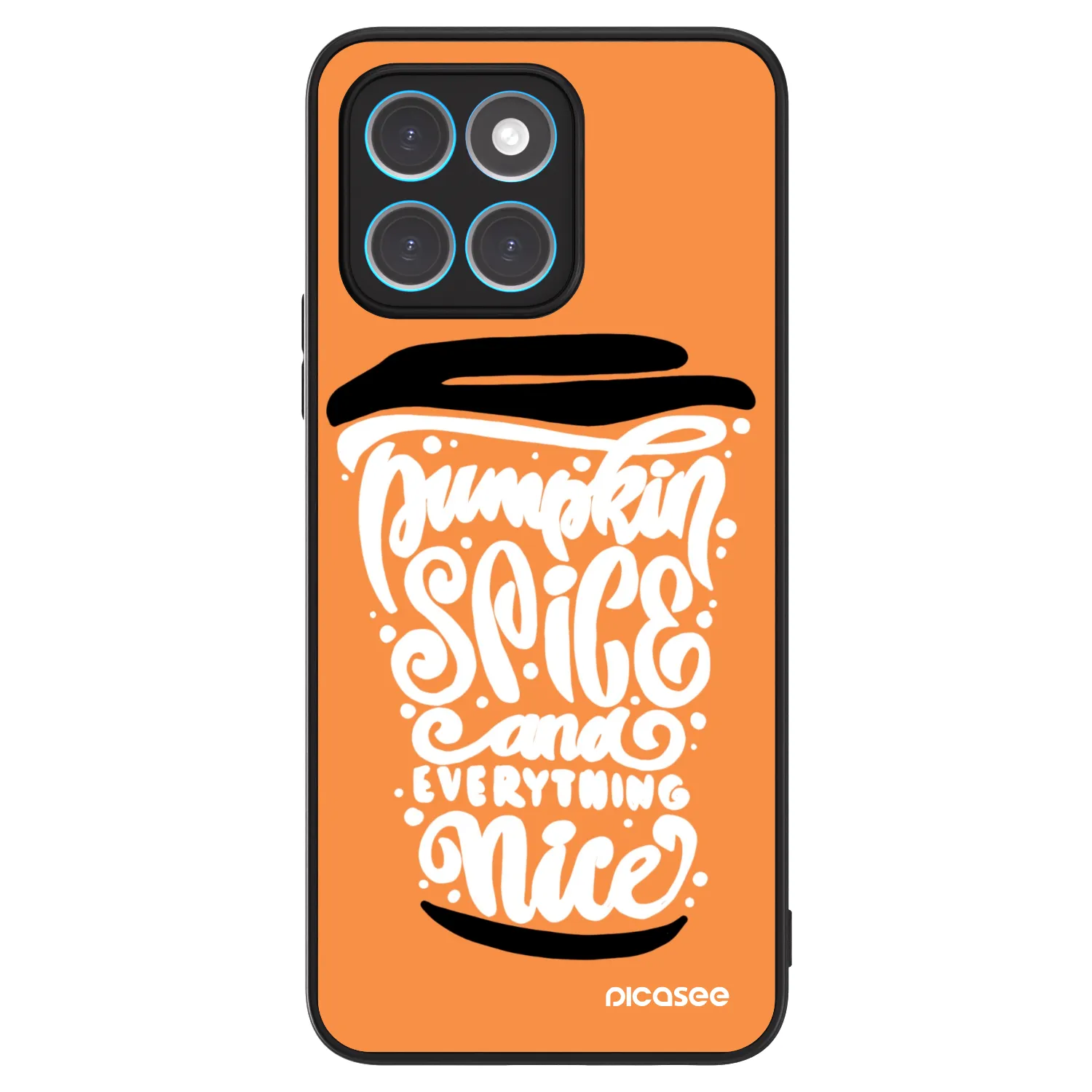 Picasee ULTIMATE CASE za Honor X8 5G - Pumpkin coffee