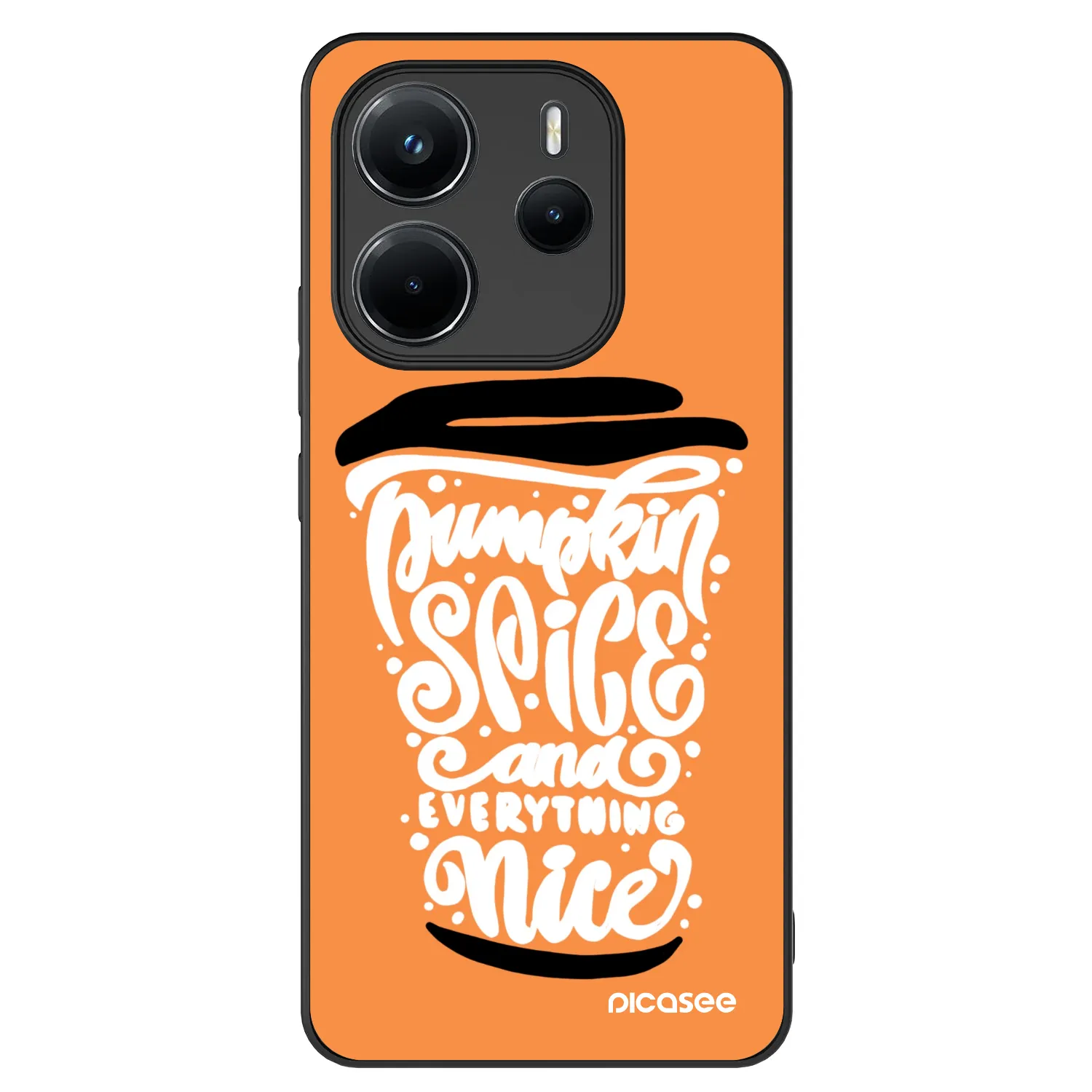 Picasee ULTIMATE CASE za Xiaomi Redmi Note 14 4G - Pumpkin coffee