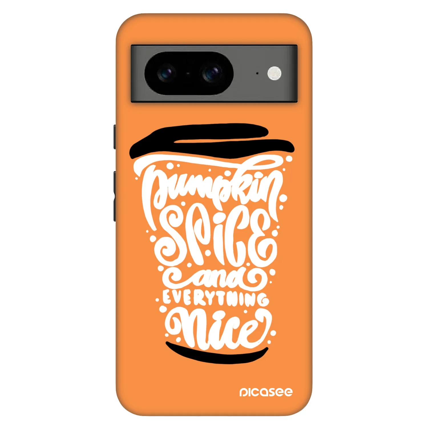 Picasee Fashion Case za Google Pixel 8 Pro - Pumpkin coffee