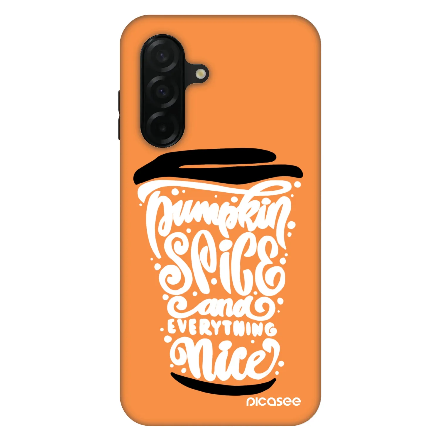 Picasee Fashion Case za Samsung Galaxy A26 5G A266B - Pumpkin coffee