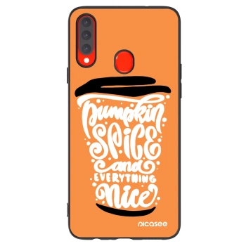 Maskica za Samsung Galaxy A20s - Pumpkin coffee