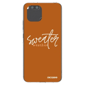 Picasee silikonska prozirna maskica za Xiaomi Redmi A1 - Sweater weather