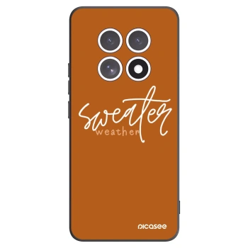 Picasee crna silikonska maskica za Xiaomi Redmi Note 15 5G - Sweater weather