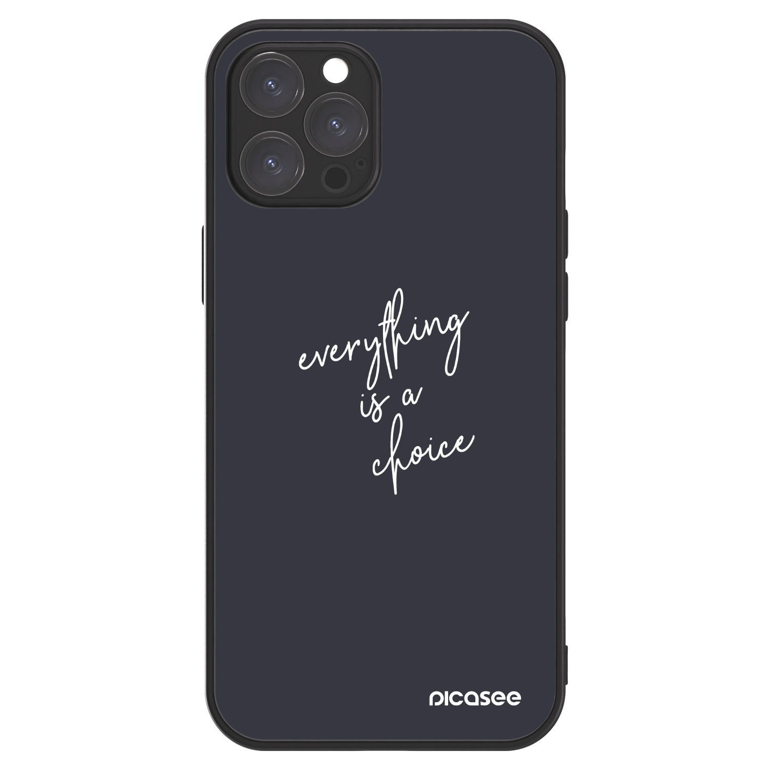 Picasee ULTIMATE CASE za Apple iPhone 12 Pro Max - Everything is a choice