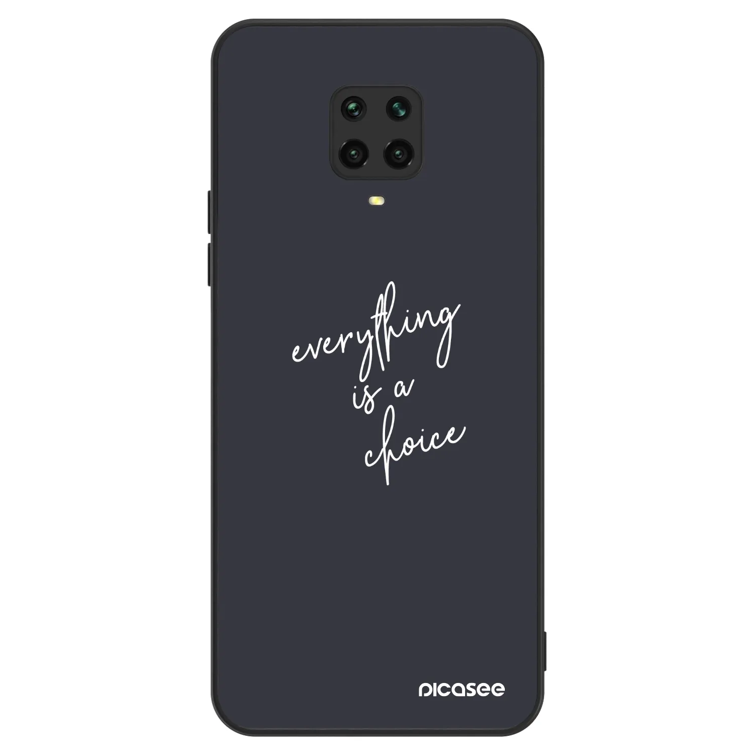 Picasee ULTIMATE CASE za Xiaomi Redmi Note 9 Pro - Everything is a choice