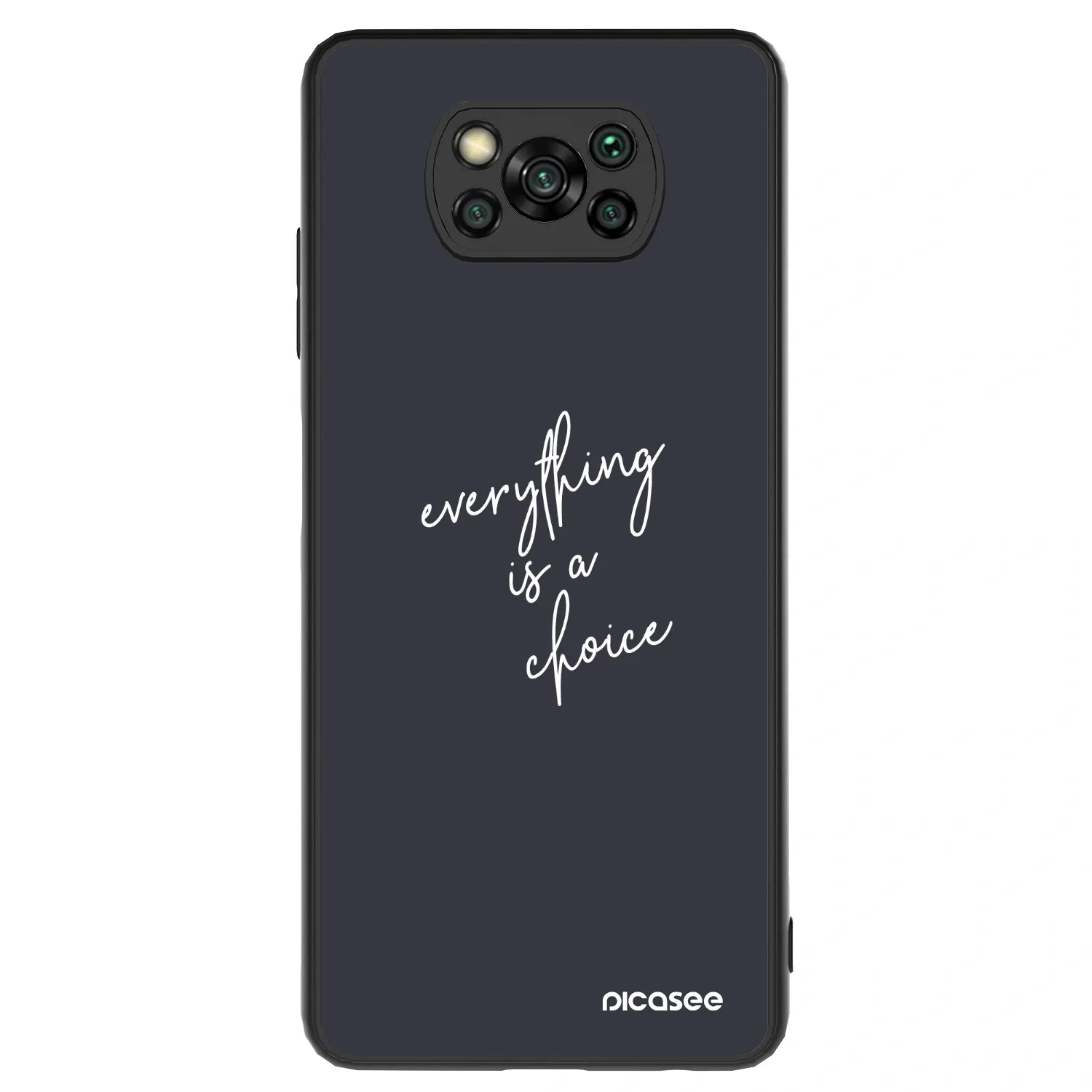 Picasee ULTIMATE CASE za Xiaomi Poco X3 - Everything is a choice