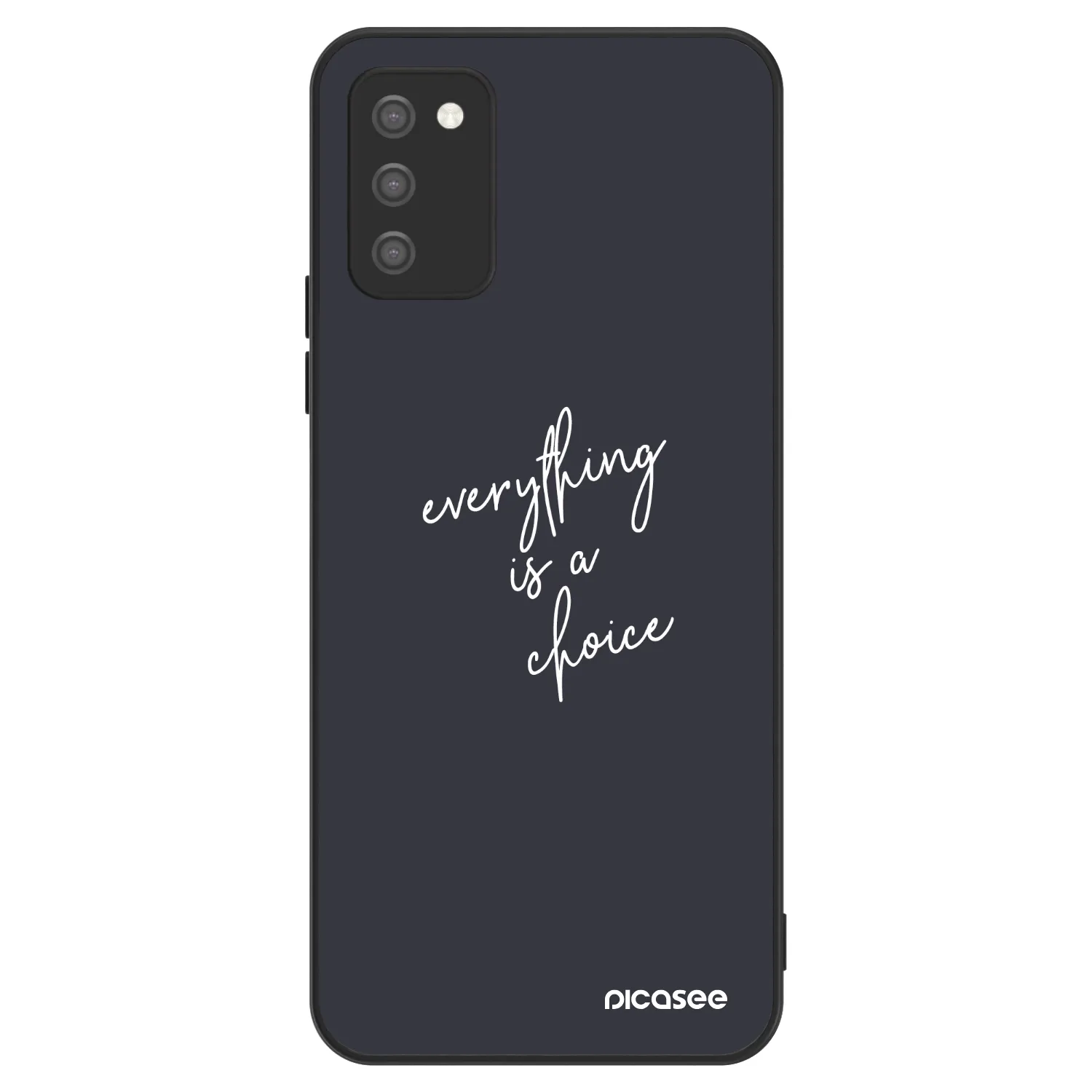 Picasee ULTIMATE CASE za Samsung Galaxy A02s A025G - Everything is a choice