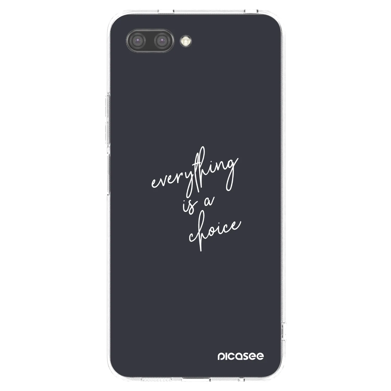 Picasee silikonska prozirna maskica za Honor 10 - Everything is a choice
