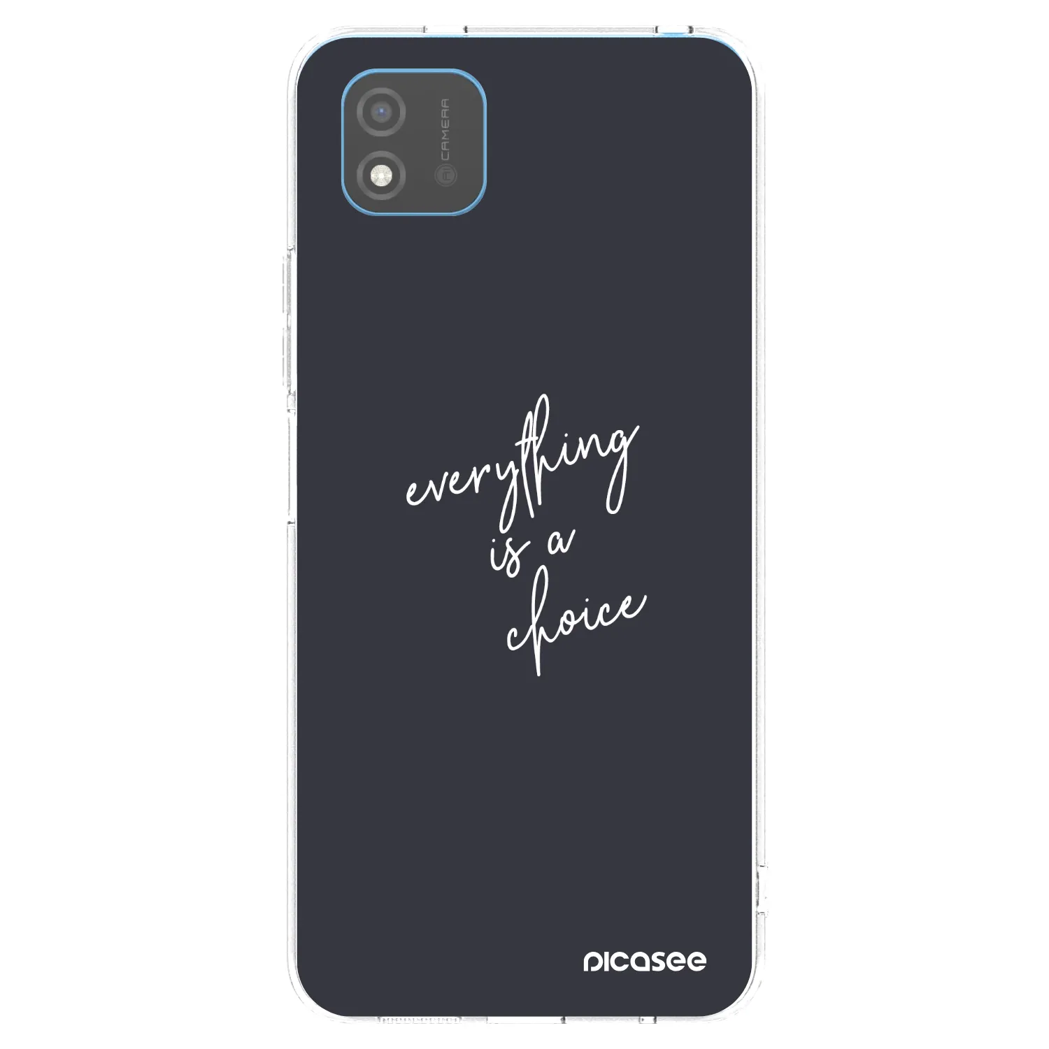Picasee silikonska prozirna maskica za Realme C11 (2021) - Everything is a choice