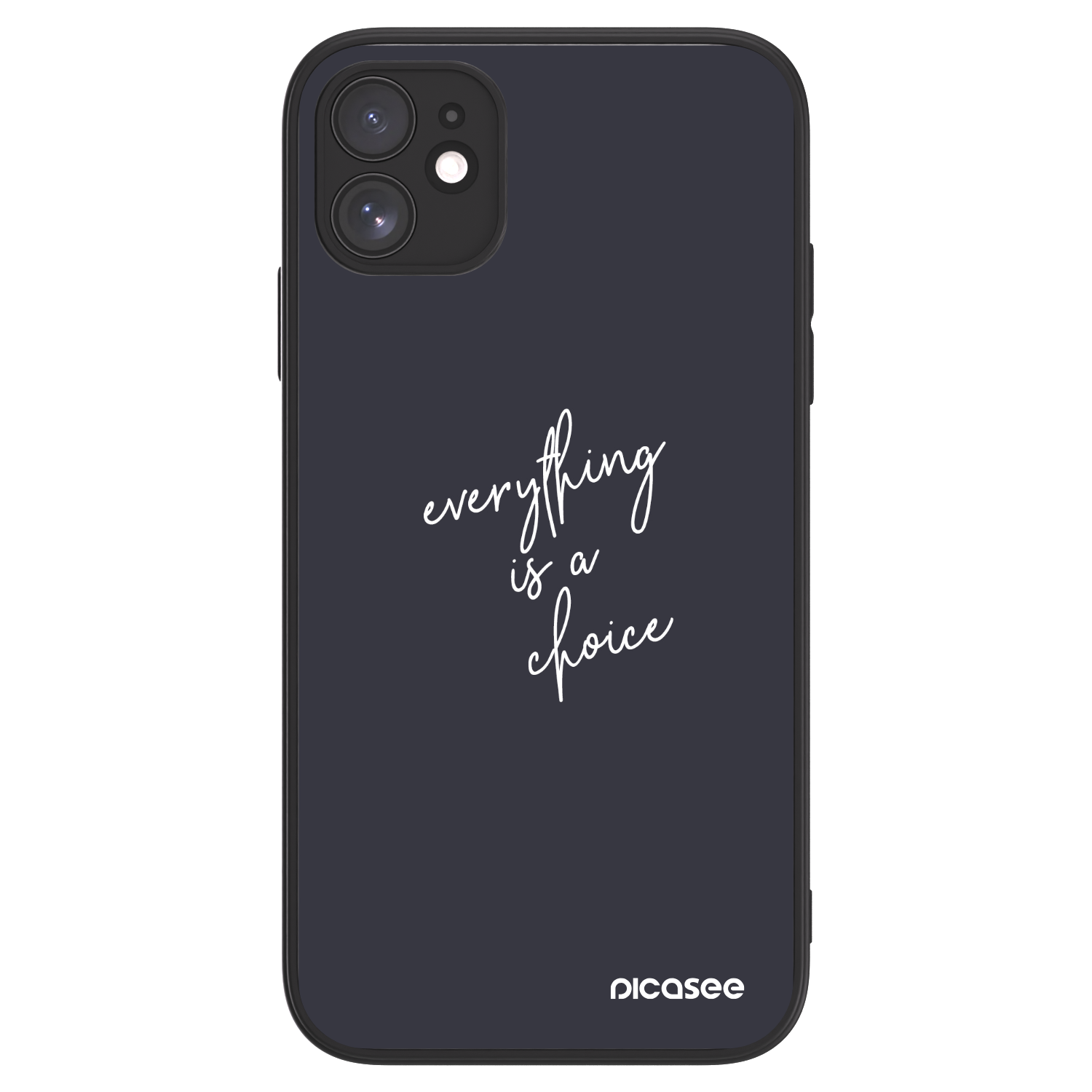Picasee ULTIMATE CASE MagSafe za Apple iPhone 11 - Everything is a choice