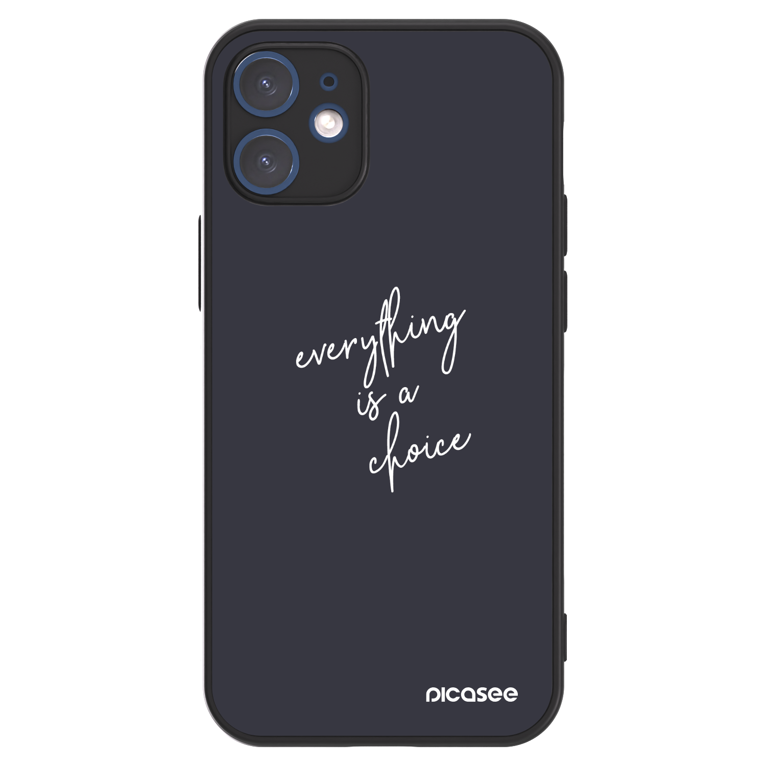 Picasee ULTIMATE CASE MagSafe za Apple iPhone 12 mini - Everything is a choice