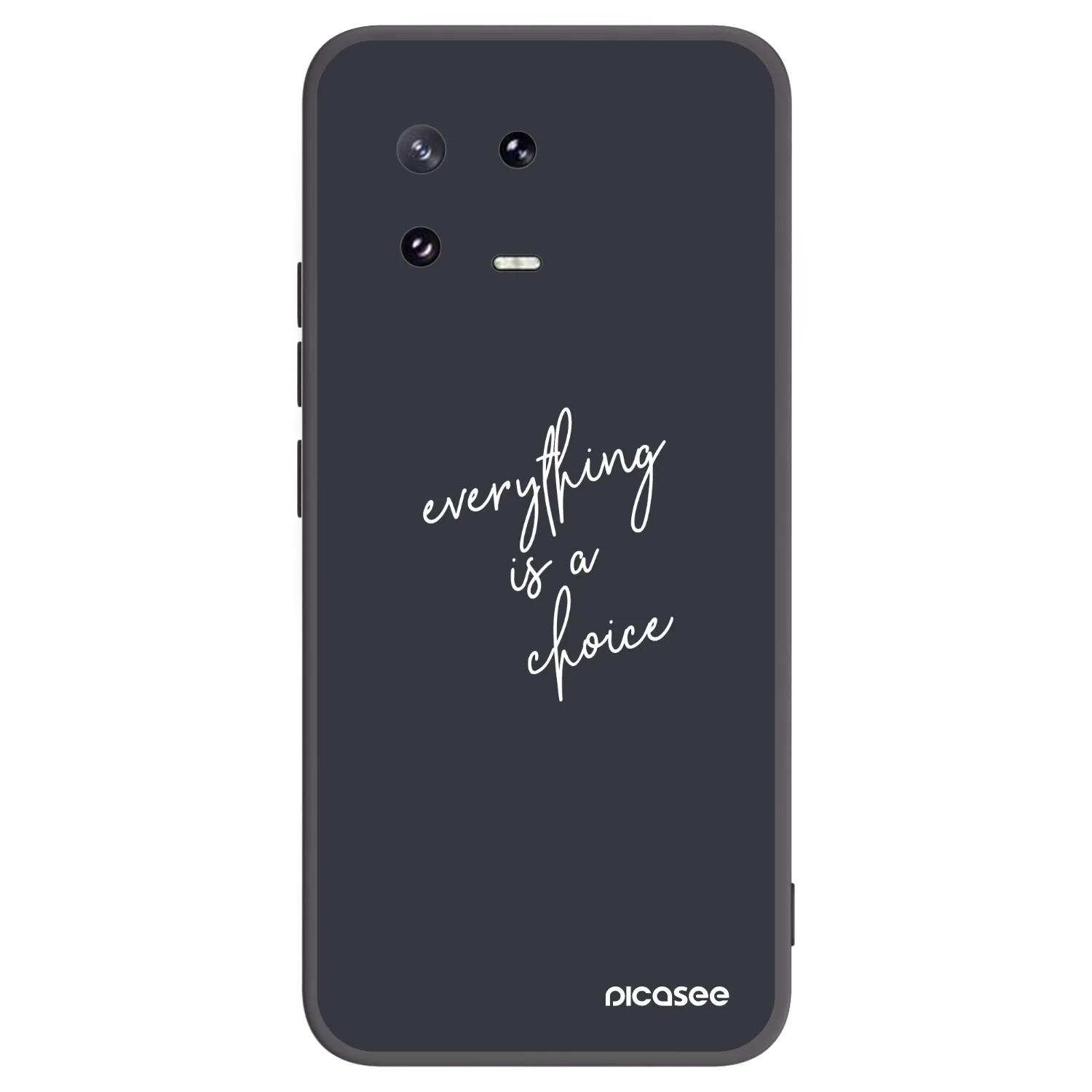Picasee crna silikonska maskica za Xiaomi 13 Pro - Everything is a choice