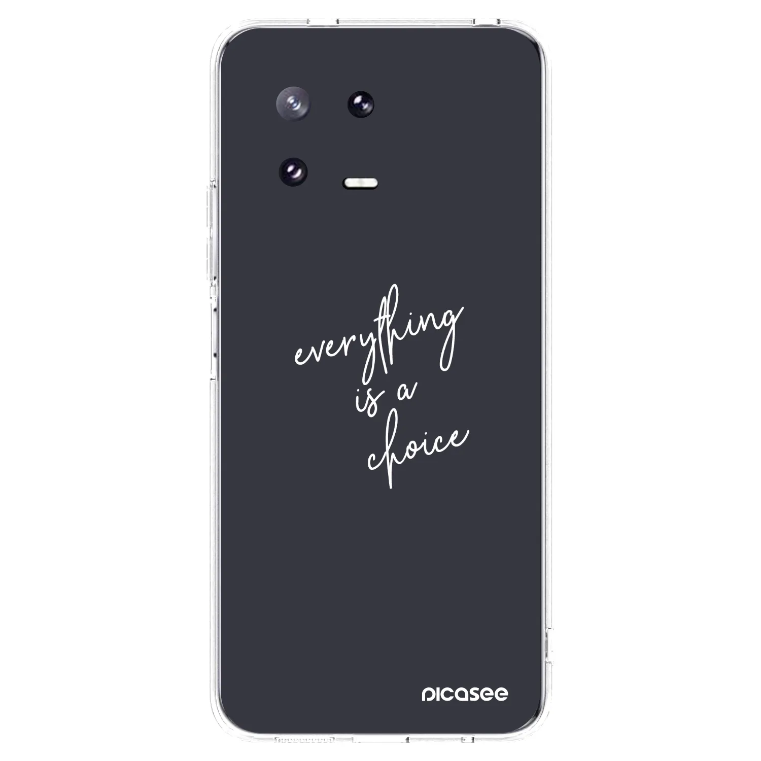 Picasee silikonska prozirna maskica za Xiaomi 13 Pro - Everything is a choice